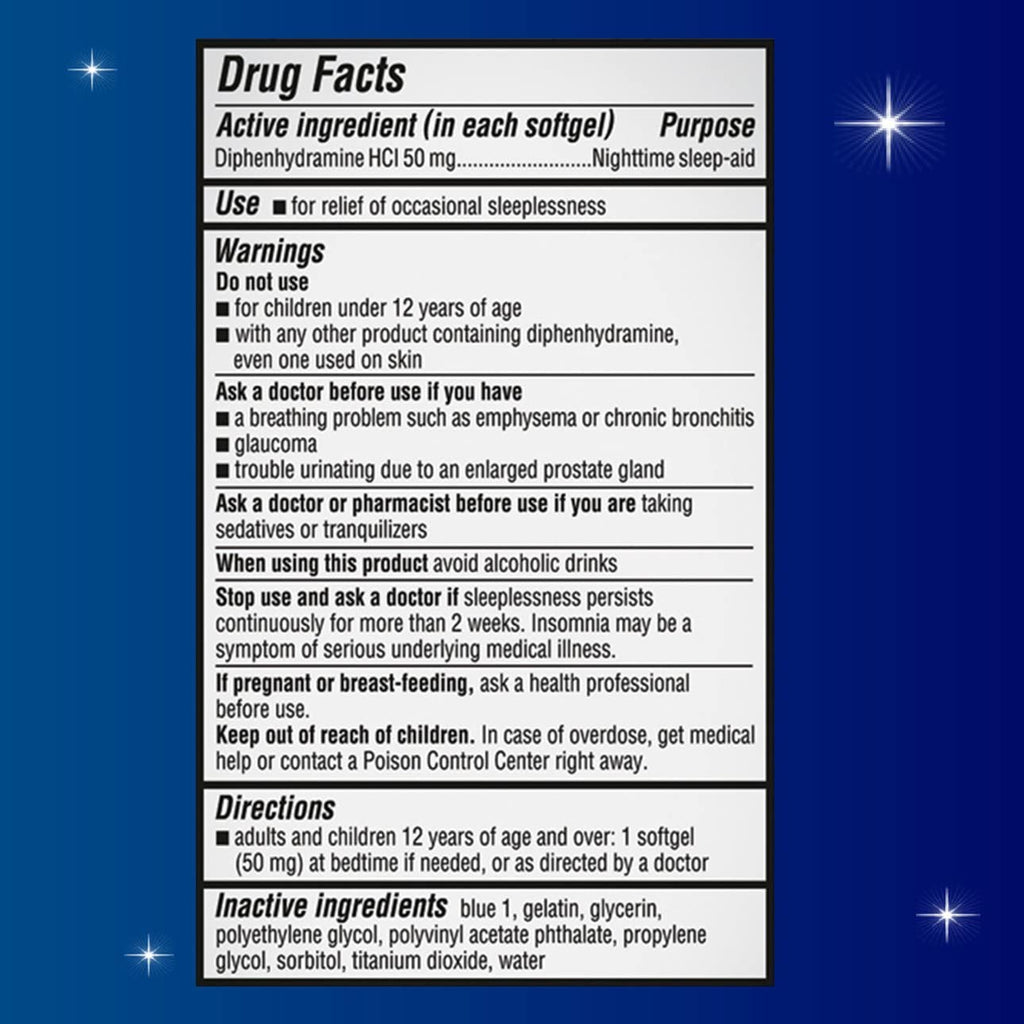 Unisom SleepGels Nighttime Sleep Aid - 32 Softgels
