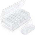 AUVON XL Weekly Pill Organizer 2 Times a Day, Pill Box 7 Day with One-Side Large Openings for Easy to Use, White AM PM Pill Case