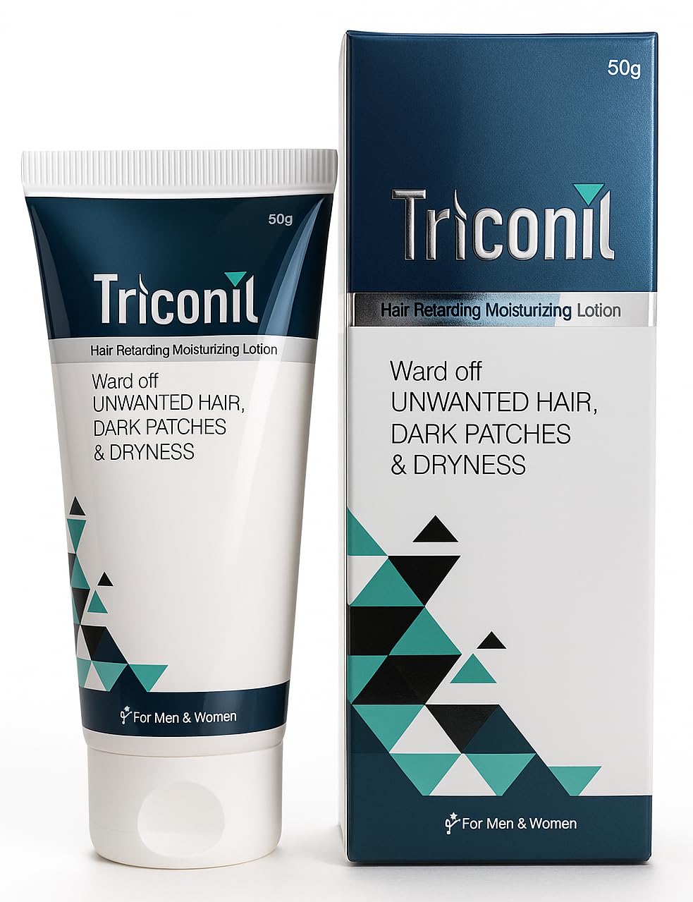 Triconil Hair Retarding Moisturizing Lotion  Prevents Unwanted Hair Growth, Reduces Dark Patches & Dryness | Skin Softening & H