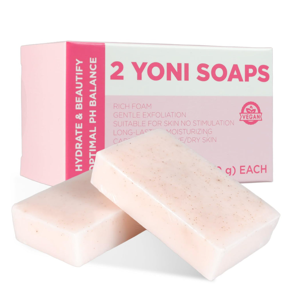 Yoni Soap, Yoni Bar Soap for Women PH Balance, Vaginal and Natural Handmade Soap for Woman, Intimate Wash for Removeing Odor and