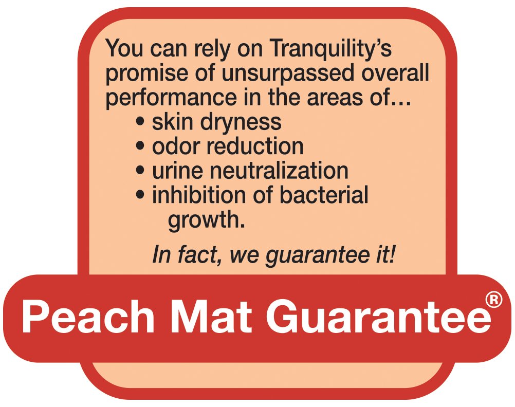 Tranquility Heavy-Duty Disposable Underpads, Durable Tear Resistant Backsheet for Furniture, Bed and Wheelchair Incontinence Pro