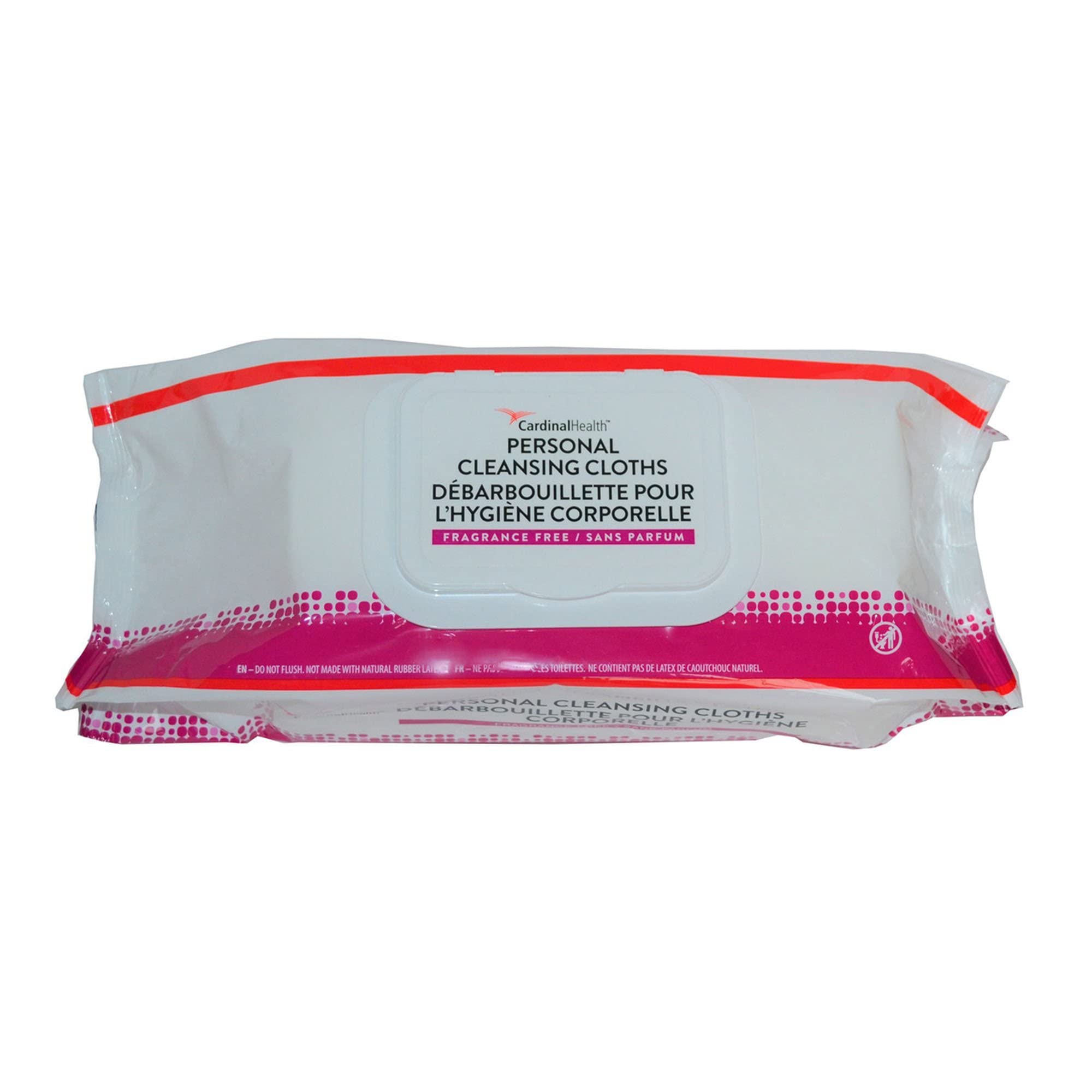 Cardinal Health Personal Cleansing Wipe 9 x 13 2AWU-96, 6 Pack 576 Wipes