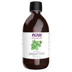NOW Essential Oils, Peppermint Oil, Invigorating Aromatherapy Scent, Steam Distilled, 100% Pure, Vegan, Child Resistant Cap, 16-