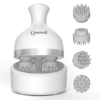 Queenwill Electric Cordless Scalp Massager Head Scalp Stress Relax, Handheld Portable Head Scratcher Massage for Hair Growth, Cl