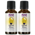 NOW Foods Mental Focus Oil Blend, 1 Fluid Ounce (2 Pack)