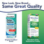 NaturalCare Pollen Hayfever Homeopathic Liquid Drops by bioAllers, 1 Fl Oz | May Provide Support Through Sneezing, Congestion, I