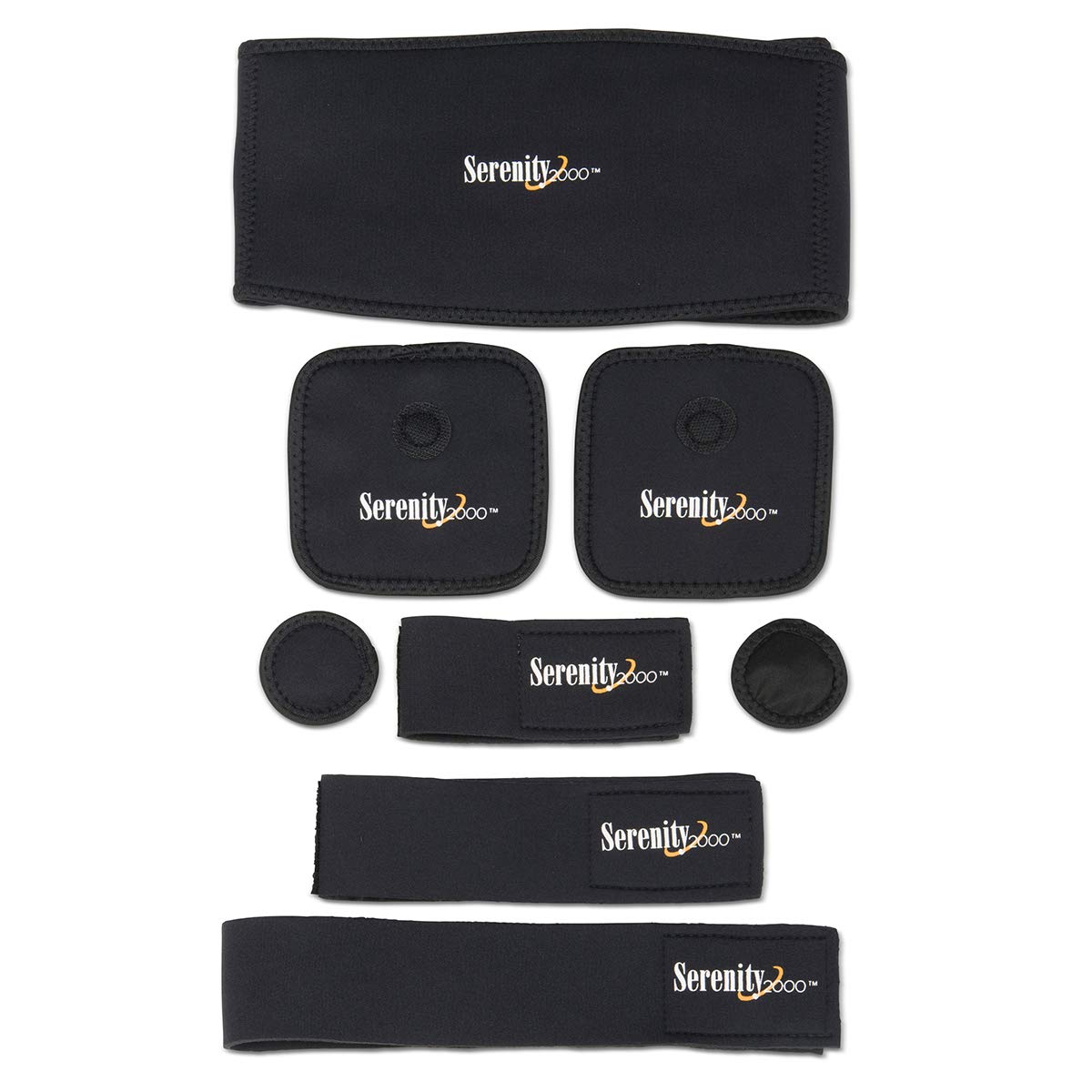 SERENITY2000 Full Body Magnetic Vitality Set for Back, Head, Wrist, Knee, Elbow, Ankle to Support, Relieve Discomfort, Improve C
