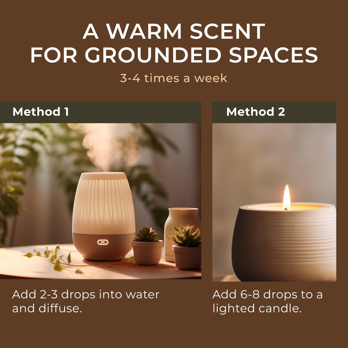 Gya Labs Ho Wood Essential Oil for Diffuser - 0.34 Fl Oz - 100% Pure Natural Ho Wood Oil for Skin, Aromatherapy & Candle Making