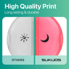 Sukuos Weekly Pill Organizer 7 Day 2 Times a Day, Large Daily Pill Box Easy to Open, BPA Free AM PM Pill Case for Medicine/Vitam