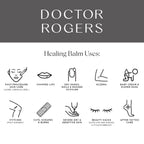 Doctor Rogers Restore Healing Balm. Multi-Purpose Healing Ointment & Moisturizing Eczema Relief Gel, Protects & Soothes Injured,