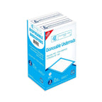 Platinum Care Pads Disposable Underpad, Blue (Chux) (17 Inches X 24 Inches 300 Per Case)