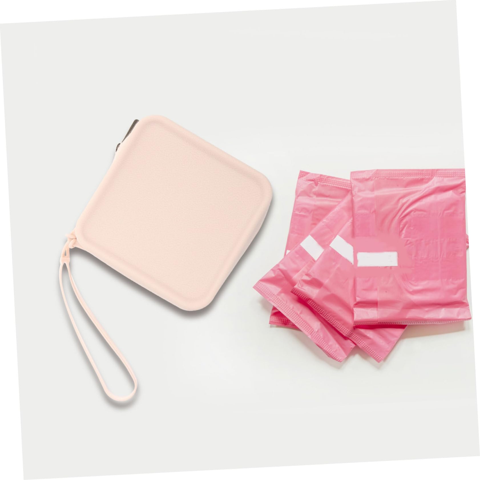 Gogogmee Sanitary Towels Storage Bag Vintage Disc Box Female Menstrual Towel Female Menstrual Pad Female Bag Travel Silica Gel P
