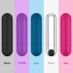 Kverg Handheld Electric Back Massager - Mini Waterproof&Rechargeable Handheld Deep Tissue Neck Blue A