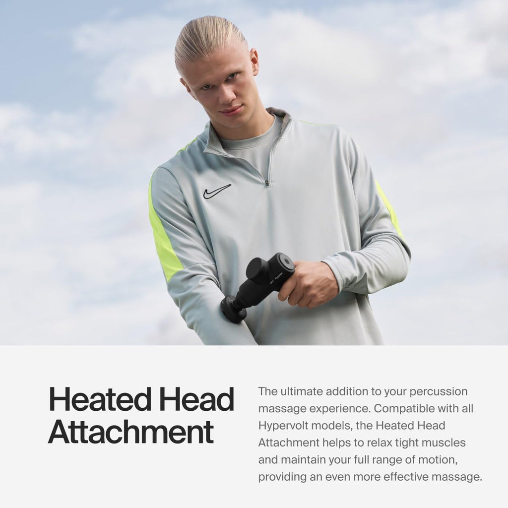 Hypervolt Heated Head Attachment - Compatible with All Hypervolt Models - Relax and Loosen Sore and Tight Muscles - FSA and HSA