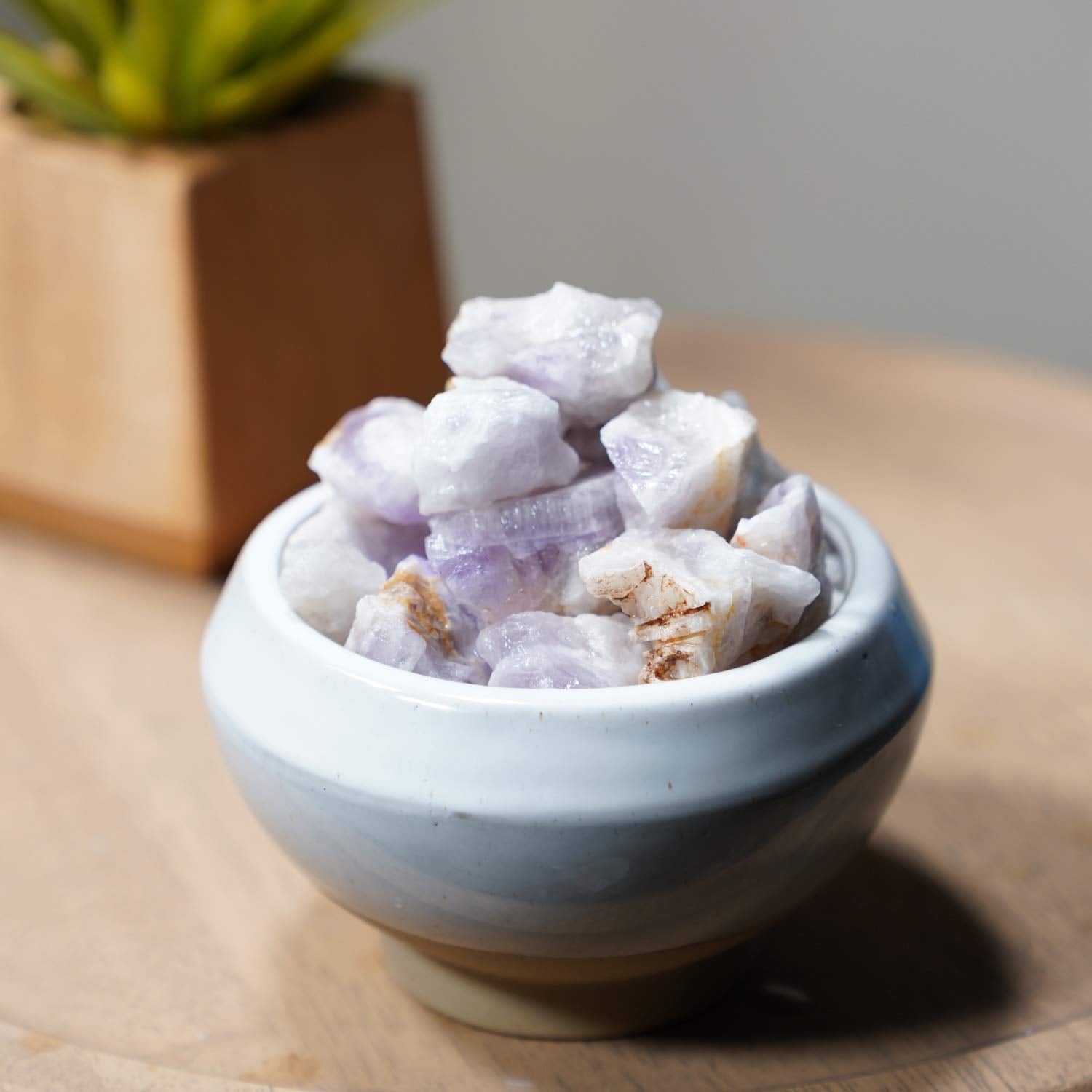 Crystal Allies 1 Pound Bulk Rough Amethyst Reiki Crystal Healing Stones Large 1 from Brazil