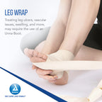 Dynarex 3454 Unna Boot Bandage, Individually Packaged, Provides Customized Compression, With Zinc Oxide, Soft Cast, 4 x 10 Yard,