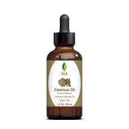 SVA Calamus Essential Oil - 1 Fl Oz - 100% Natural Calamus Oil - for Diffuser, Hair Care, Face, Skin Care, Aromatherapy, Scalp a