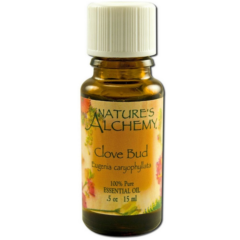 Nature s Alchemy 100% Pure Essential Oil, Clove Bud 0.5 oz (Pack of 8)