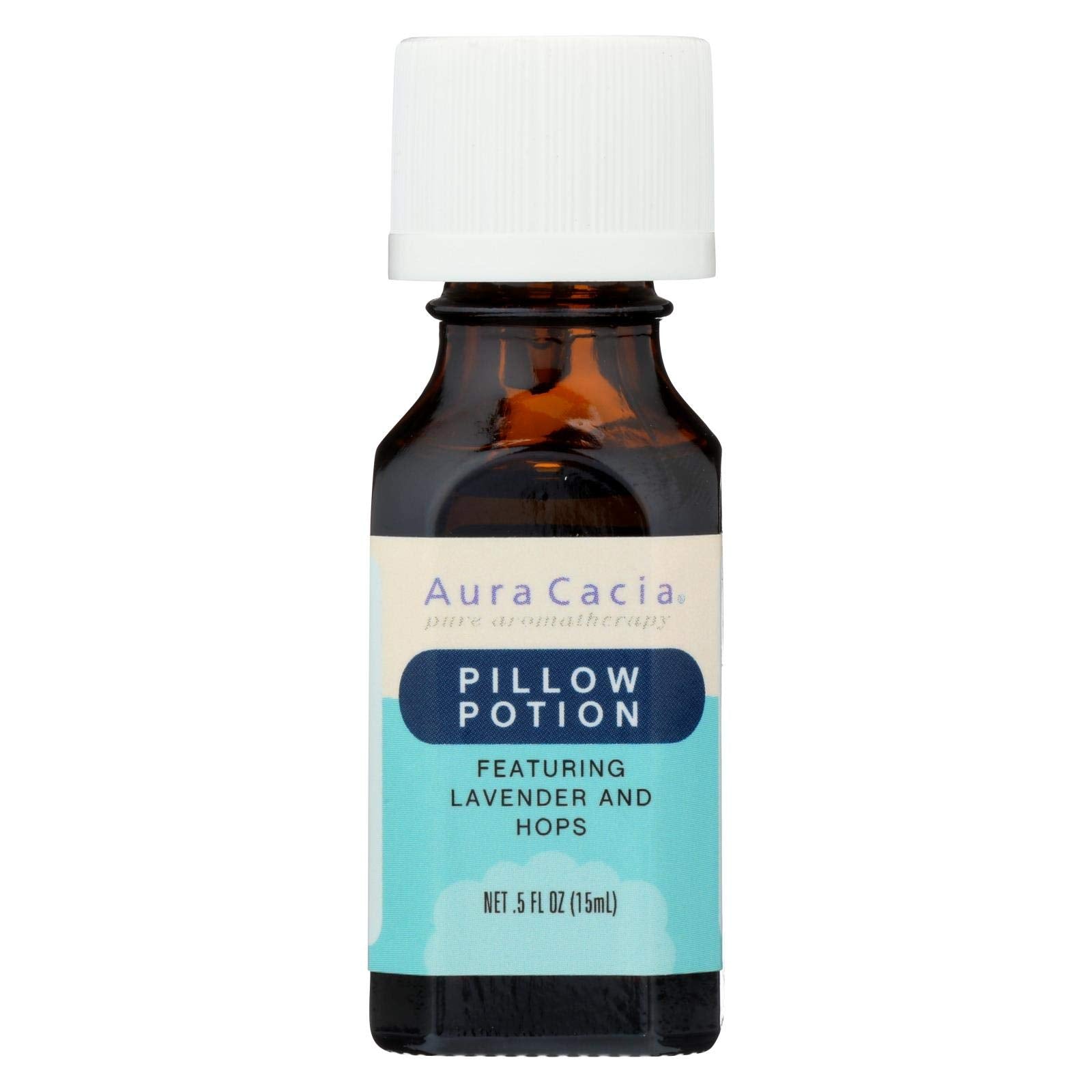 Aura Cacia Aromatherapy Essential Solutions Oil, Pillow Potion, 0.5 Oz