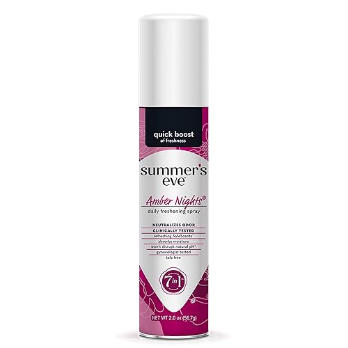 Summer's Eve Amber Nights Daily Refreshing Feminine Spray, 2 oz