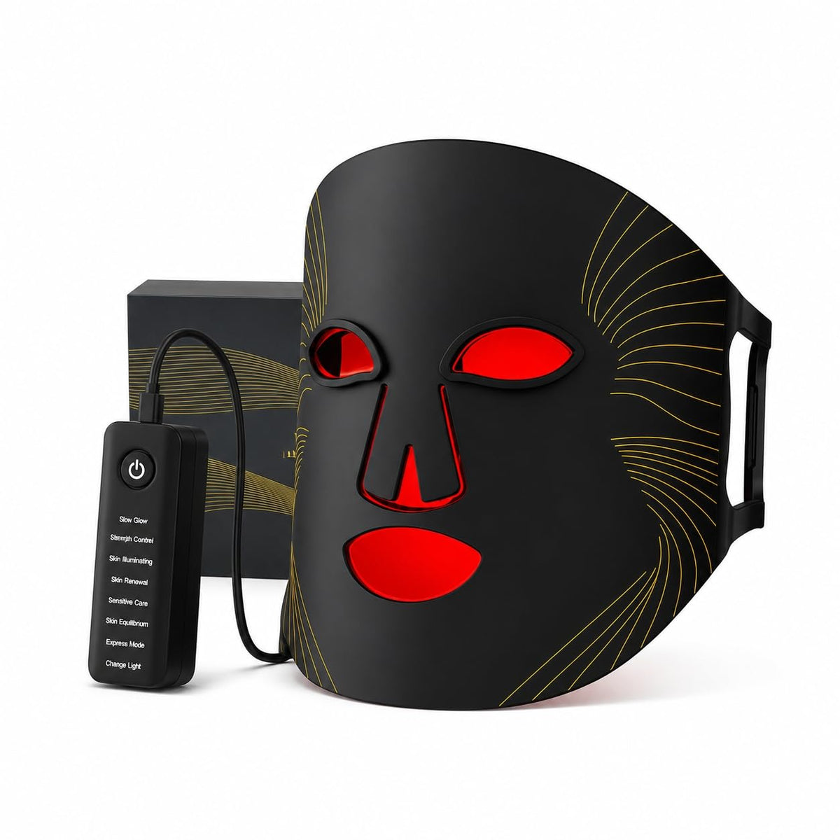 Weilisi Red Light Mask Red Light Therapy for Face 7 Modes