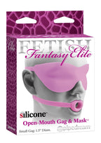 Fetish Fantasy Elite - Small Open Gag & Mask Pink
