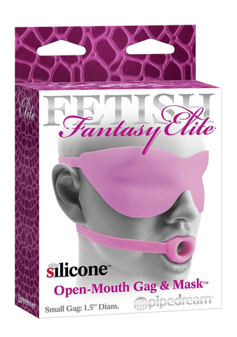 Fetish Fantasy Elite - Small Open Gag & Mask Pink
