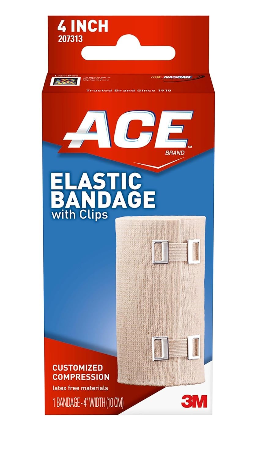 Ace Bandage w/ EZ Clips4 x 5.3ft