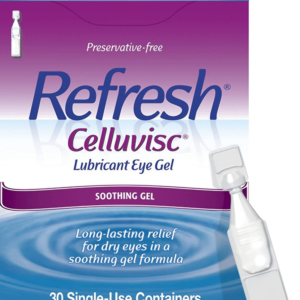 Refresh Celluvisc Lubricant Eye Gel Single-use Containers 30 Ea (Pack of 3)