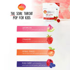 Organic Lollipops Throat Soothing Pops with Organic Honey, 40 Count, Variety Pack (Watermelon, Strawberry, Orange Mango, Mixed B