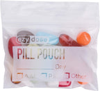 EZY DOSE Disposable Pill, Vitamin, and Medicine Organizer Pouches, Zippered Seal Bags, Pocket Sized and Travel Friendly, Easy to