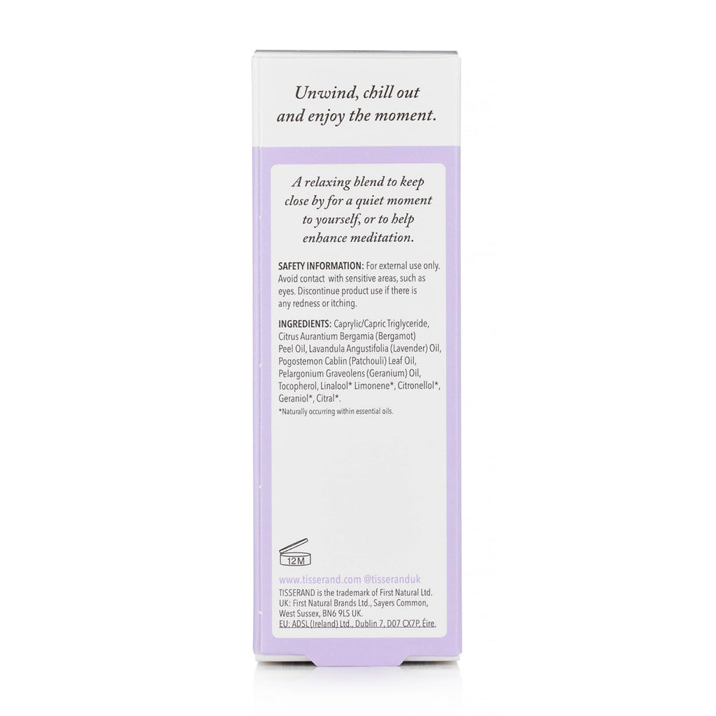 Tisserand Aromatherapy - Real Calm Pulse Point Roller Ball, 10 ml