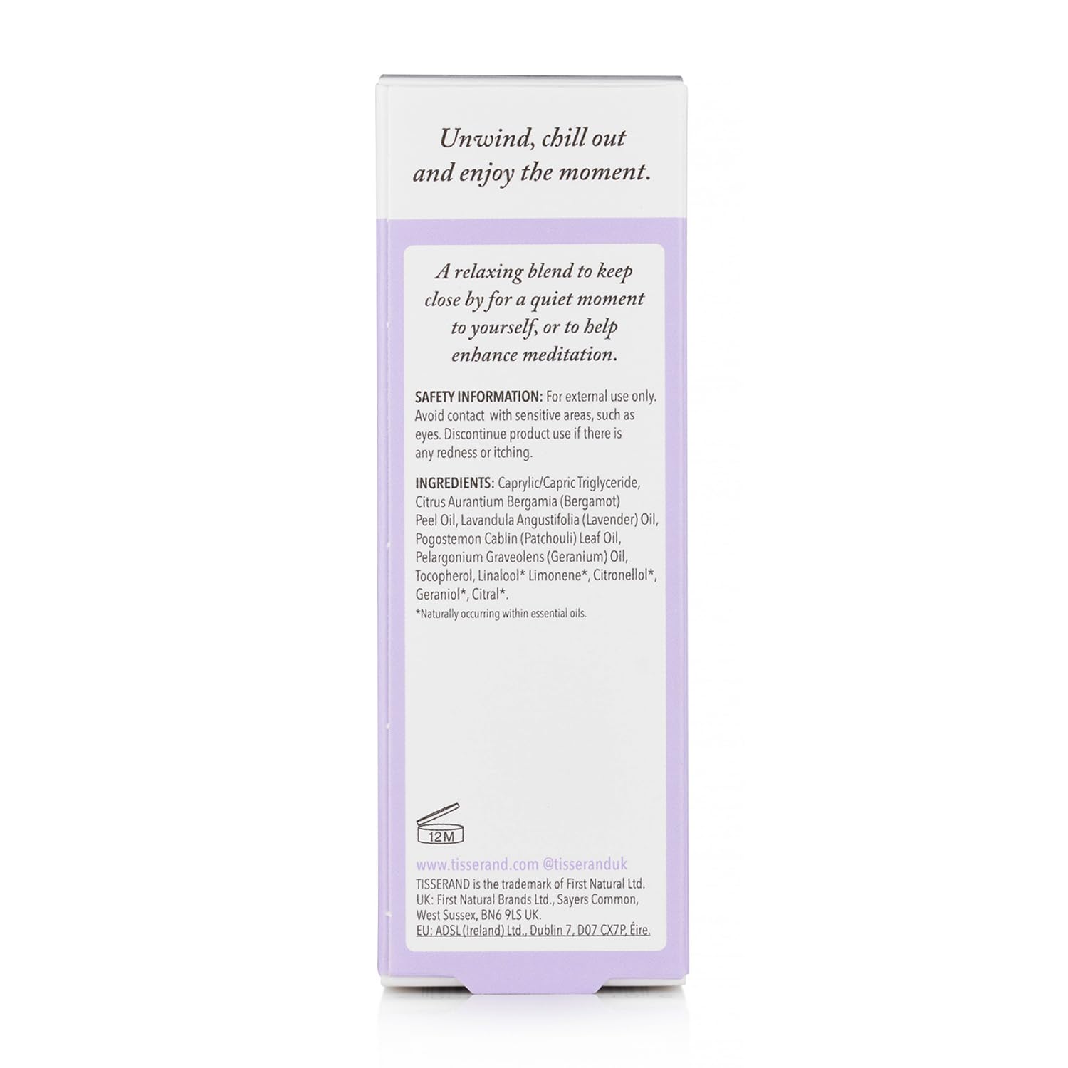 Tisserand Aromatherapy - Real Calm Pulse Point Roller Ball, 10 ml