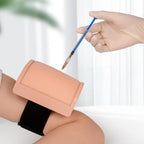 Medarchitect Intramuscular Injection Training Pad Model with 3 Skin Layers IM, SQ, ID Injection Simulator Practice Tool for Medi