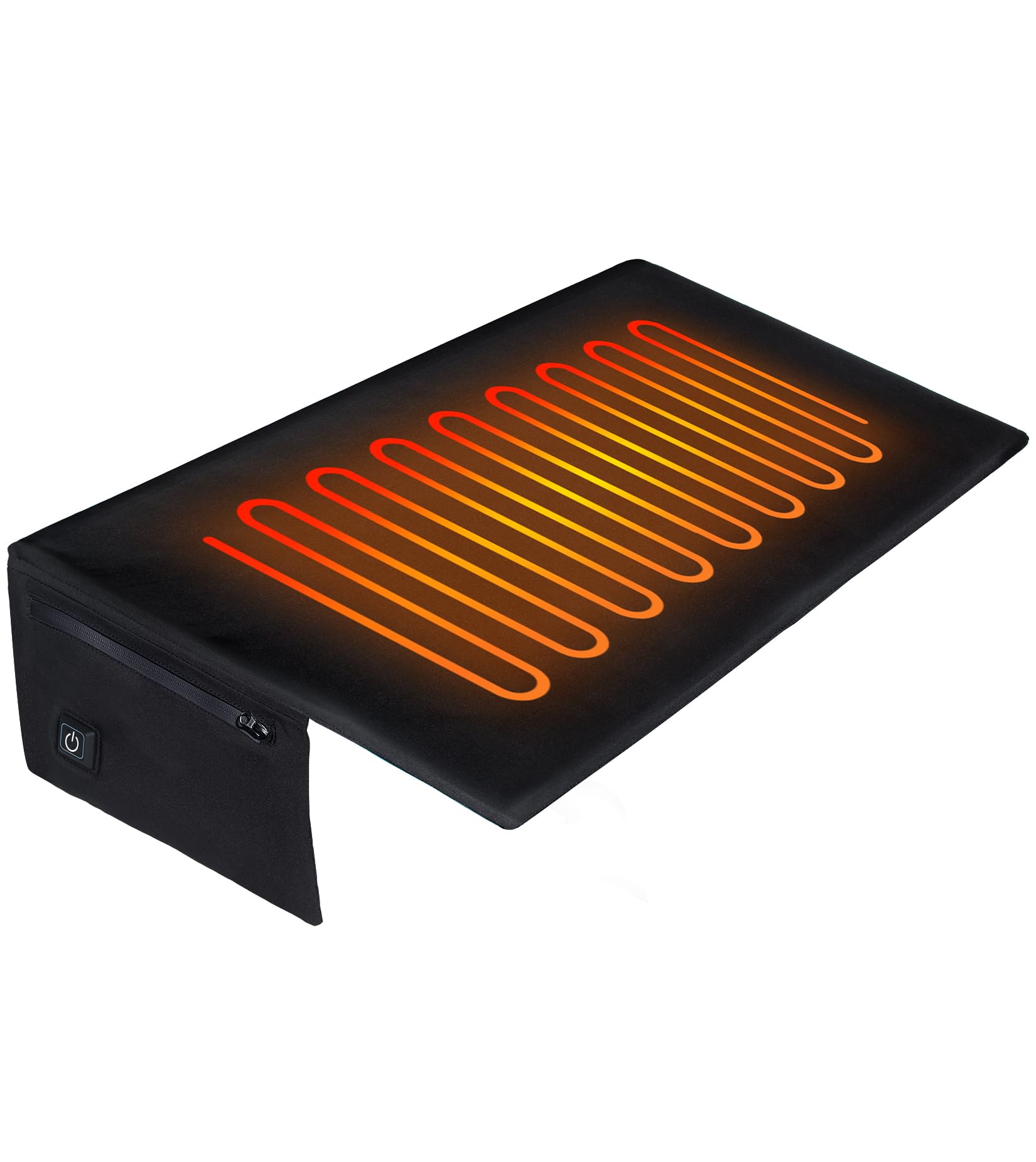 Heated Camping Chair Pad, Heated Seat Cushion, 17 Portable Heated Stadium Seats for Bleachers, Lightweight USB Stadium Seat Cush