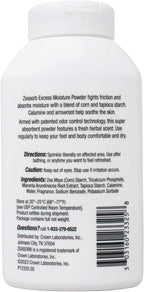 Zeasorb Prevention Super Absorbent Powder 2.5oz (Pack of 3)