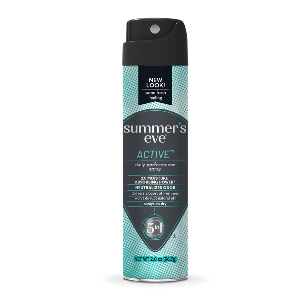 Summer's Eve Active Daily Perfomance Feminine Spray, 2 oz
