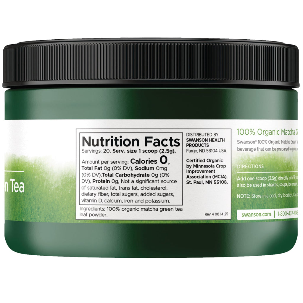 100% Organic Matcha Green Tea