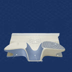 Space Cotton Memory Foam Pillow – Slow-Rebound Sleep Pillow in 5 Colors, Non-Porous or Ventilated