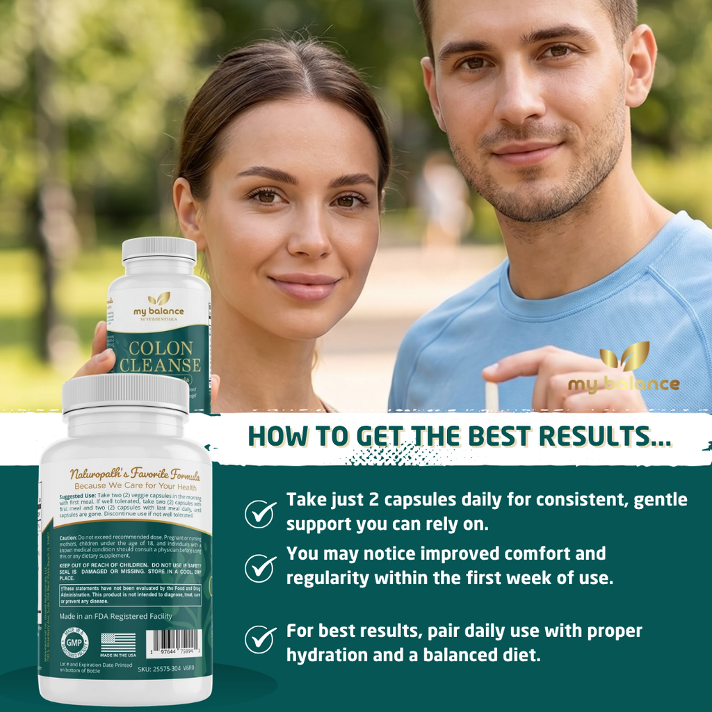 Colon Cleanse Supplement - Digestive Support - My Balance
