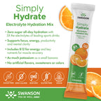 Simply Hydrate Electrolyte Hydration Mix - Orange