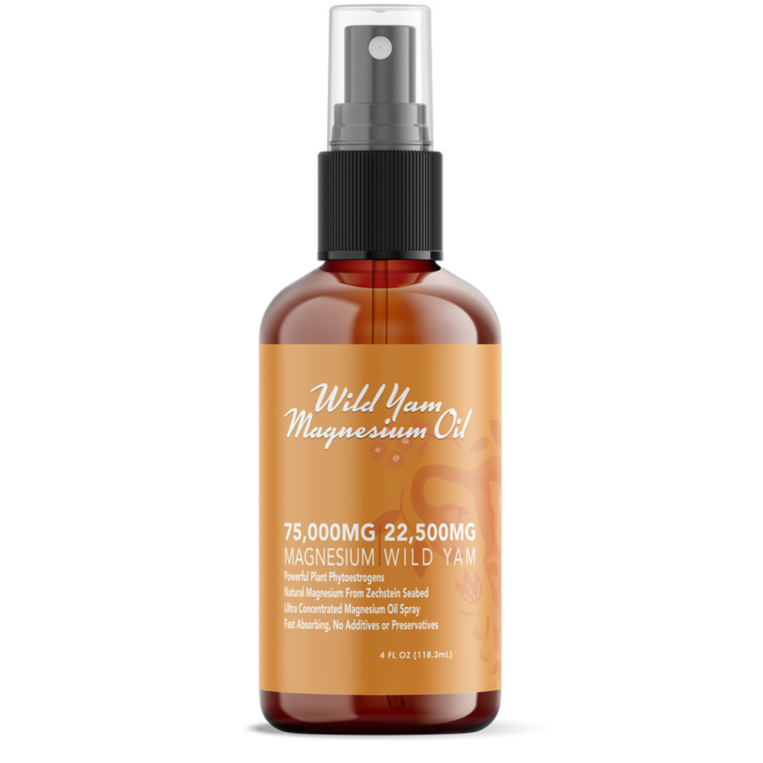 Topical Magnesium Oils - 75,000 mg per 4 oz Bottle