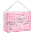 Littleforbig Printed Adult Brief Diapers 10 Pieces - Blushing Baby Pale Pink (Medium 28-38)