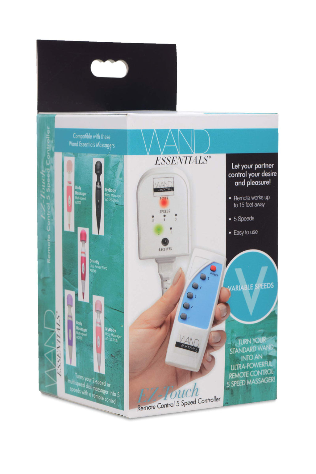 Wand Essentials Ez Touch 5 Speed Wireless Remote Controller