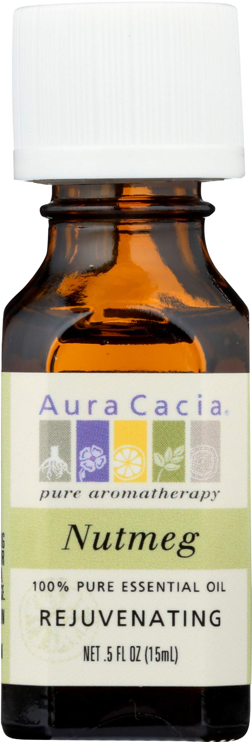 Aura Cacia Essential Oil Nutmeg .5oz