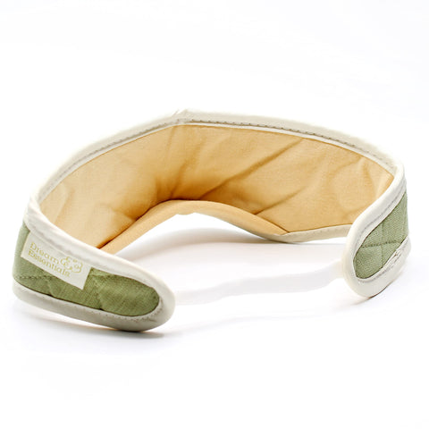 Dream Essentials Bamboo Sleep Mask - Green, Made from Natural Bamboo Fiber, Lightweight
