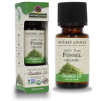 Natures Answer USDA Organic Sweet Fennel Essential Oil, 100% Pure | Natural Aromatherapy Oil for Diffuser/Humidifier, Steam Dist