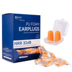 200Pairs Foam Earplugs, 32dB Disposable Noise Reduction Ear Plugs, Hearing Protection Bulk Ear Plugs for Shooting Range, Work, T