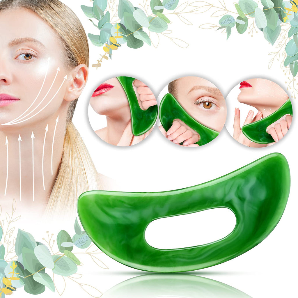 Gua Sha Massage Tool with Handle Resin Massage Tools Lymphatic Drainage Massager Body Shaping Gua Sha Tools for Full Body Men Wo
