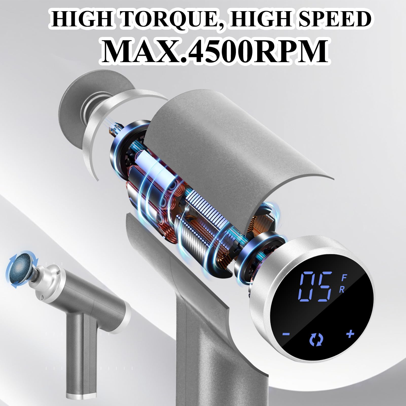 Upgraded Electric Callus Remover for Feet 4500rpm, Adjustable Speed Electric Foot Callus Remover Foot Sander Grinder Pedicure Fi